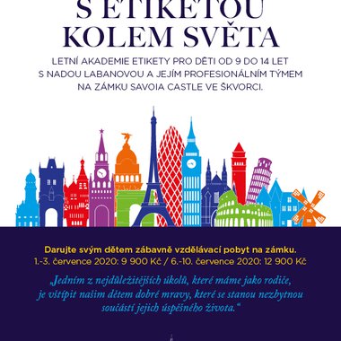 Letní akademie etikety pro děti 9-14 let
